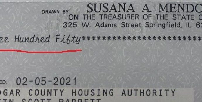 Edgar County Housing Authority secures unclaimed funds from State Treasurer –