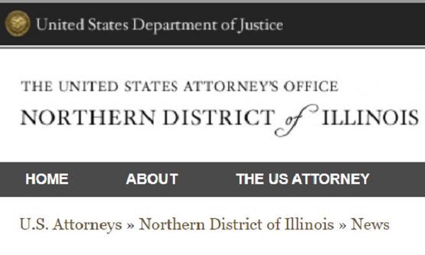 Consultant Indicted on Federal Charges for Allegedly Providing Bribes to City of Chicago Officials to Benefit Clients –
