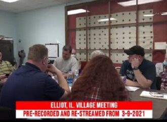 Video: Elliot, IL Village Board Meeting 3-9-2021