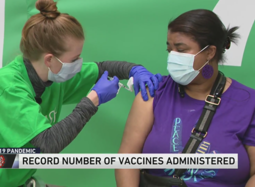 Illinois sets one-day record for vaccines administered as state reports most new COVID-19 cases since January – WGN TV Chicago