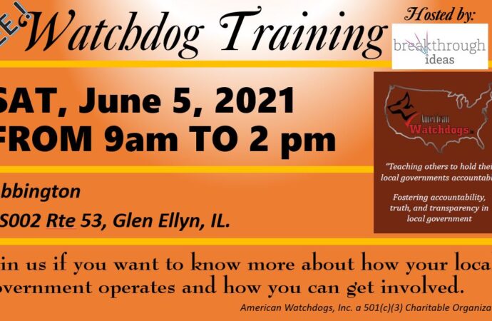American Watchdogs training in Glen Ellyn – June 5, 2021