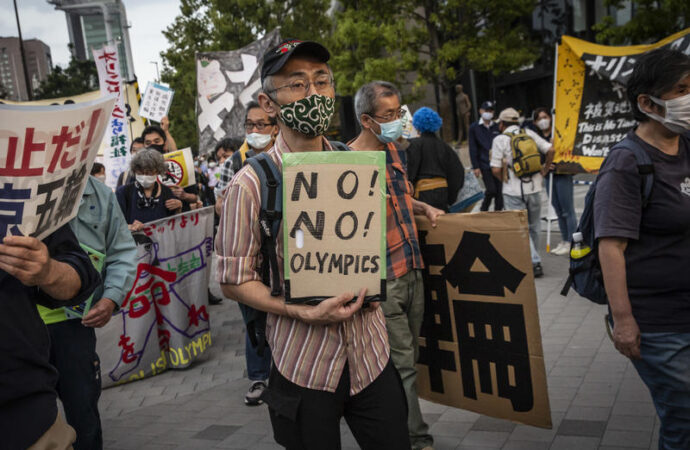 Opposition To Tokyo Games Grows Heated Amid COVID Concerns – NPR Illinois