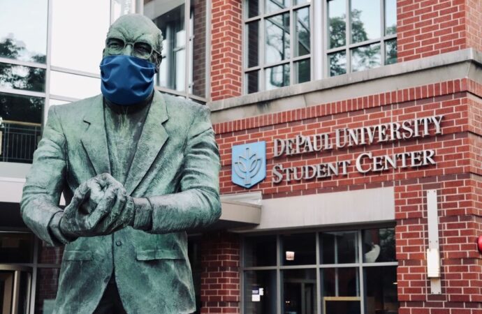 DePaul: No current plan to drop mask mandate despite new CDC guidelines – The Depaulia