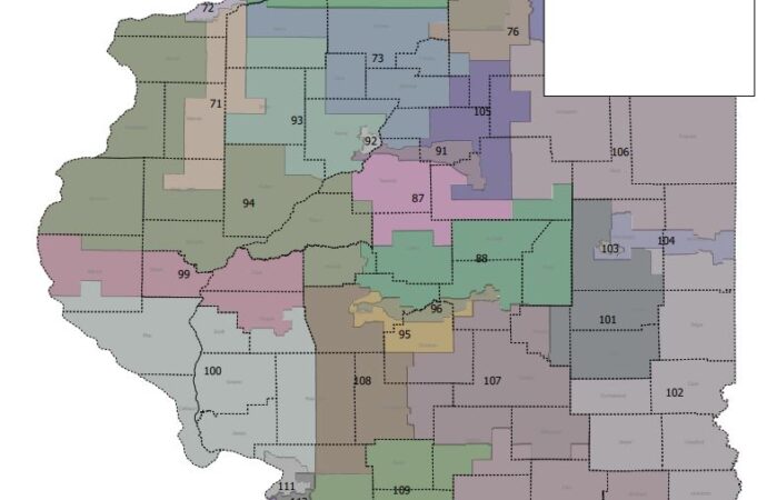 Proposed Illinois Legislative Redistricting Map – 5-21-2021 Version