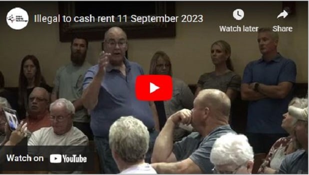 They’ve known for decades cash renting county farm was illegal –