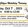 Watchdog Training In Dolton, IL. – Oct 7th –